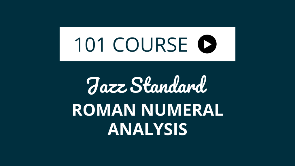 Jazz Standard Roman Numeral