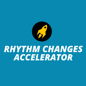 Rhythm Changes Accelerator is my powerful rhythm changes practicing course that digs deep into a process for rhythm changes mastery.